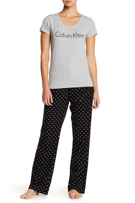 pyjamas calvin klein femme|calvin klein 2 piece pajamas.